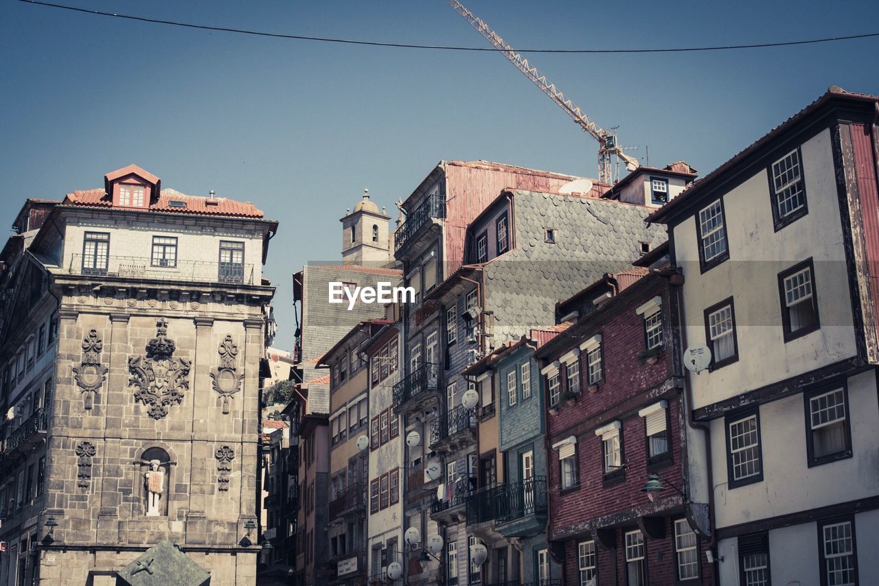 LOW ANGLE VIEW OF BUILDINGS