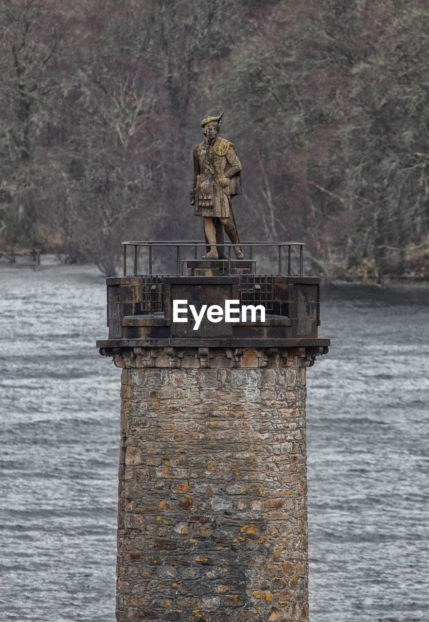 Glenfinnan monument close up