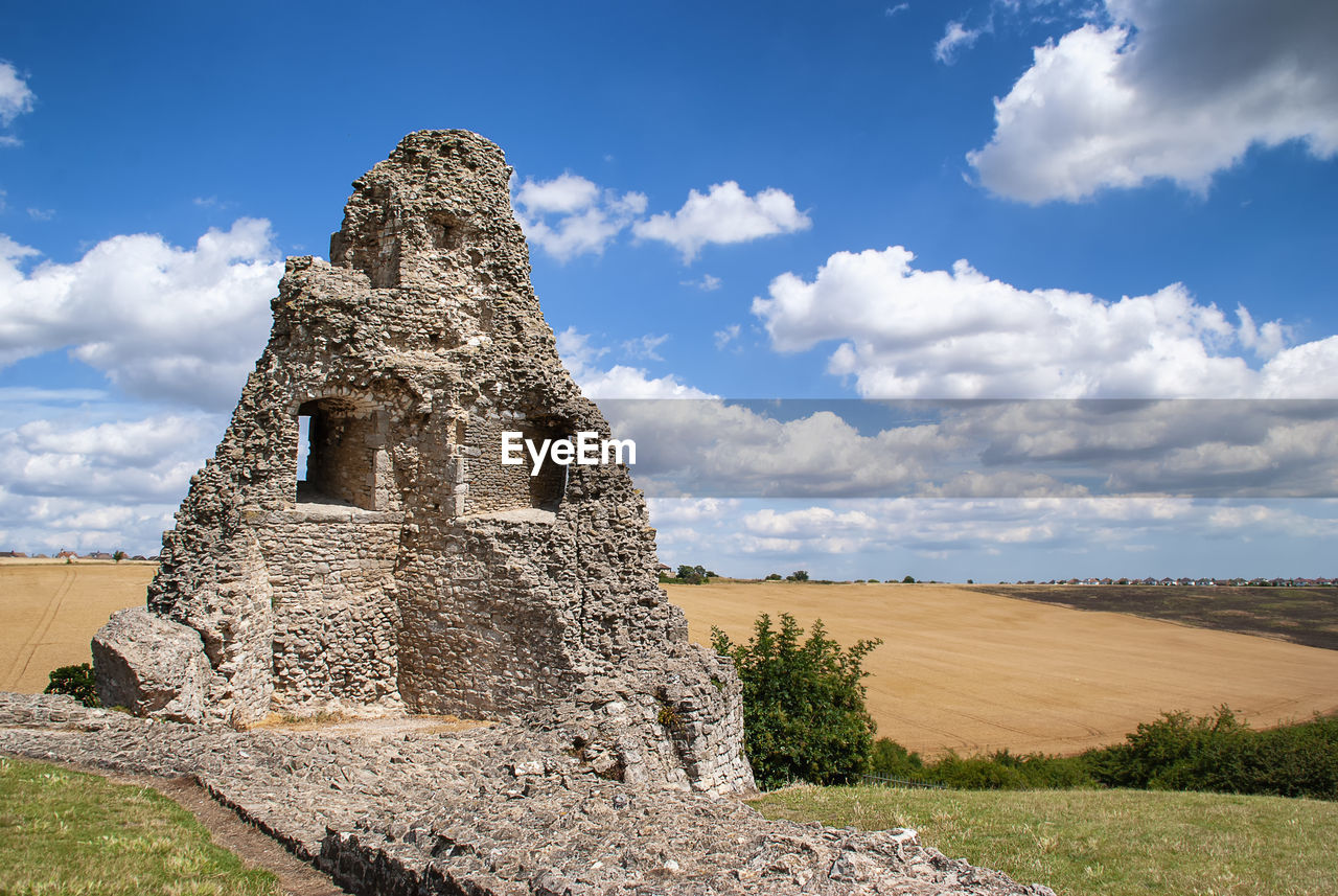 The ruins of hadleigh castle in essex, uk