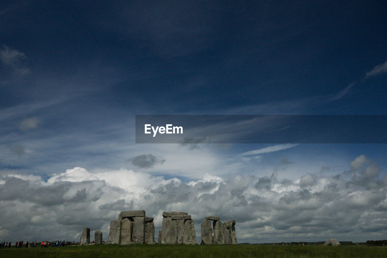 Stonehenge against sky