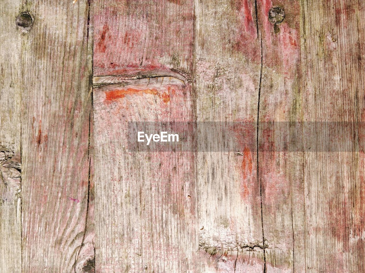 Full frame shot of weathered wooden table