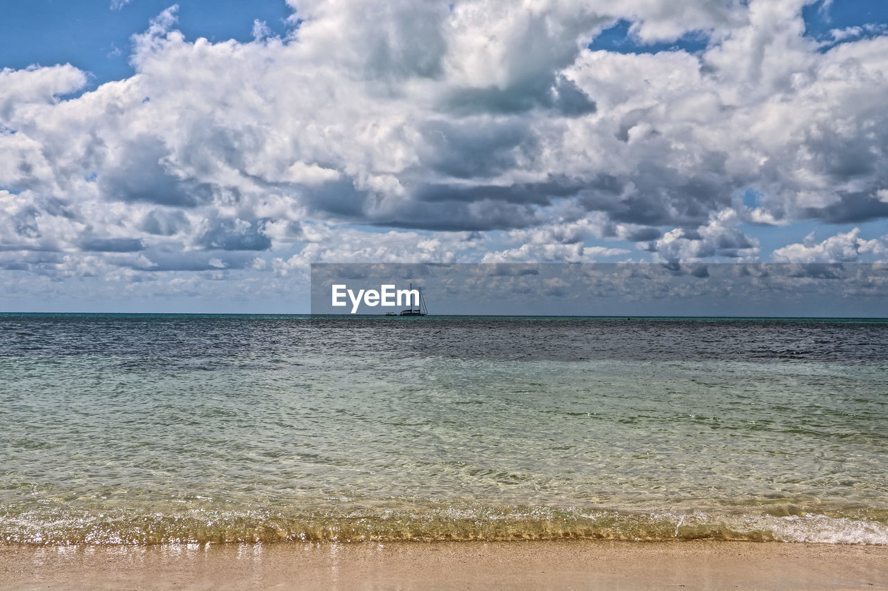 VIEW OF SEA AGAINST SKY