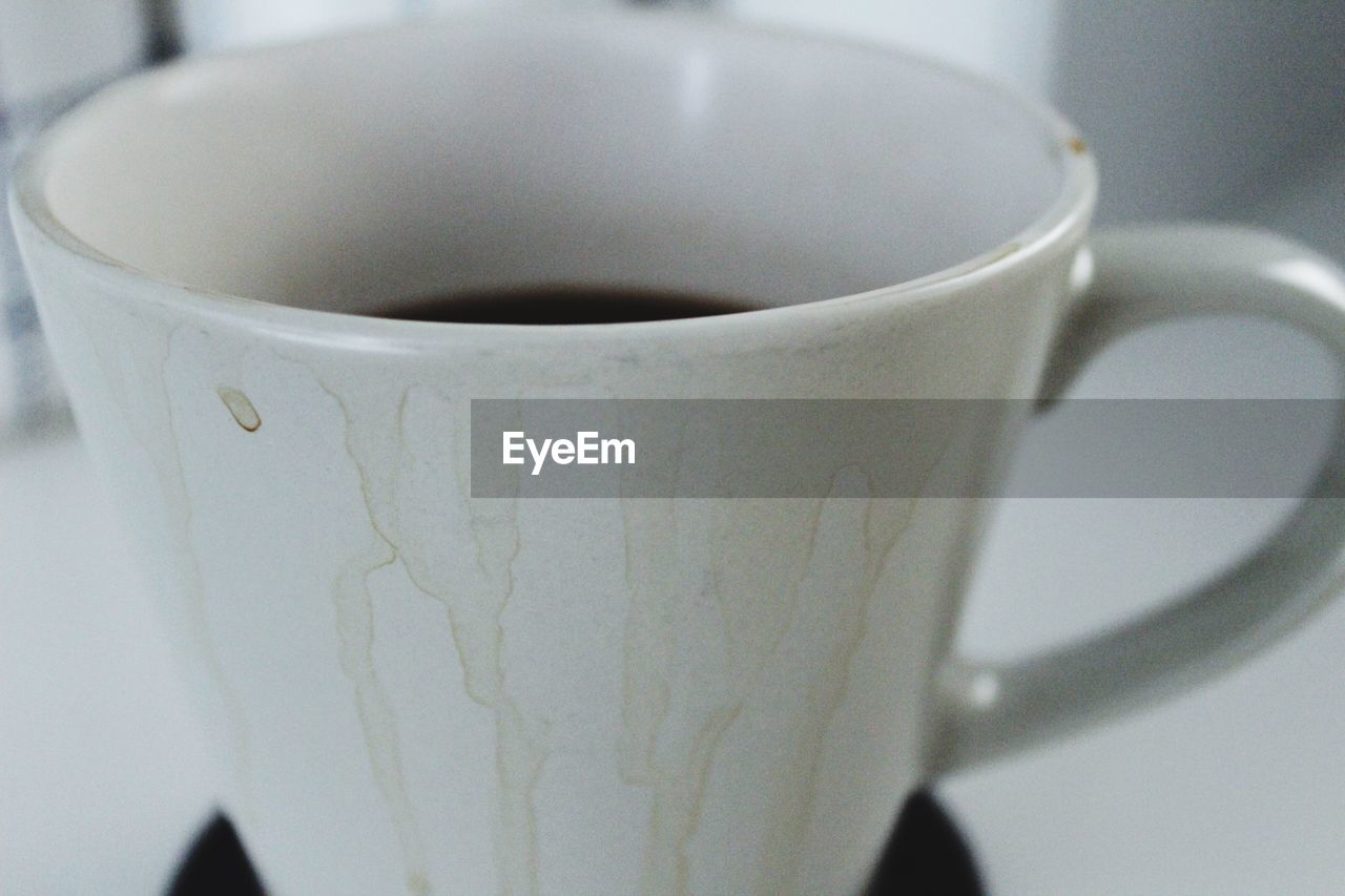 Close-up of coffee cup