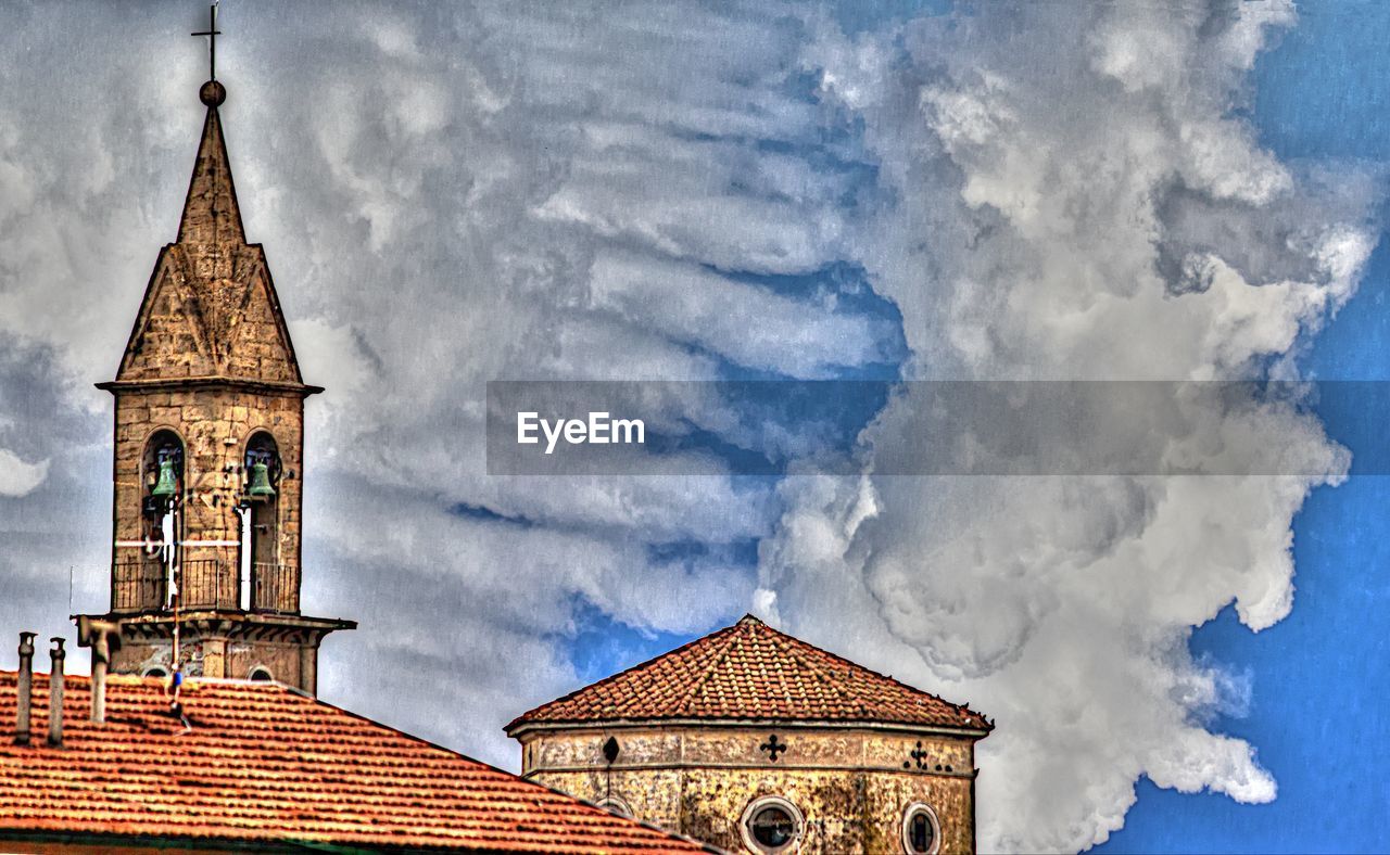 LOW ANGLE VIEW OF CHURCH AGAINST SKY