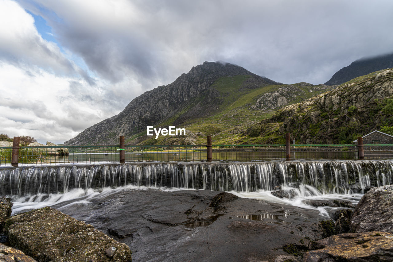 Scenes from the ogwen valley in snowdonia, north wales, uk.