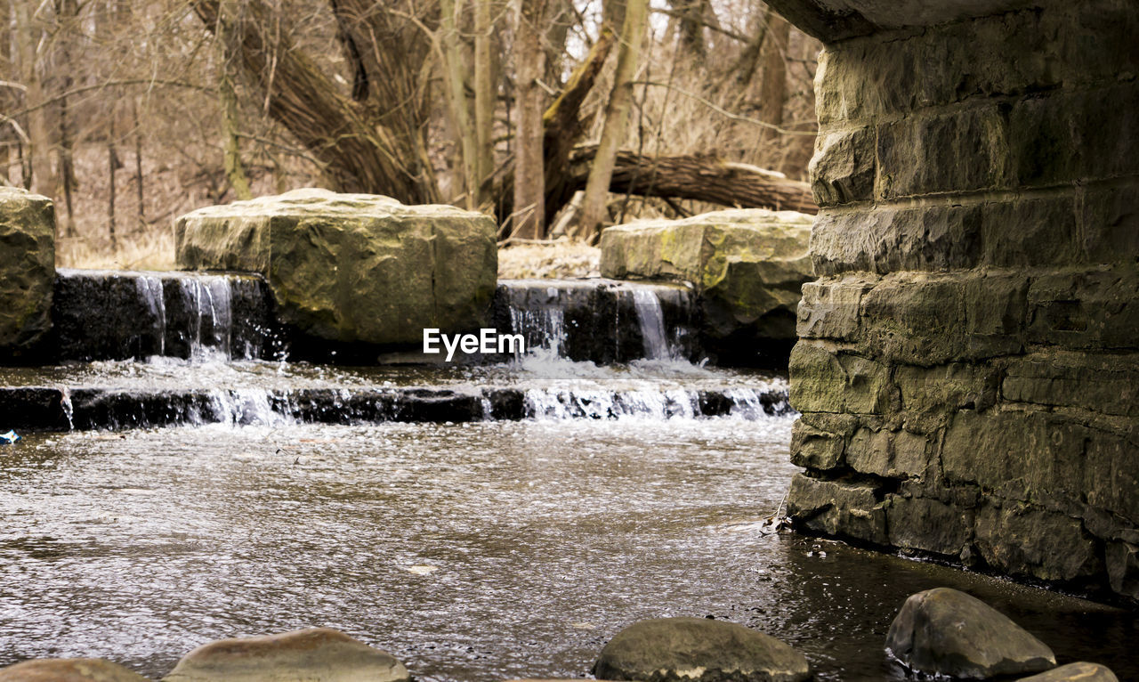 VIEW OF WATERFALL