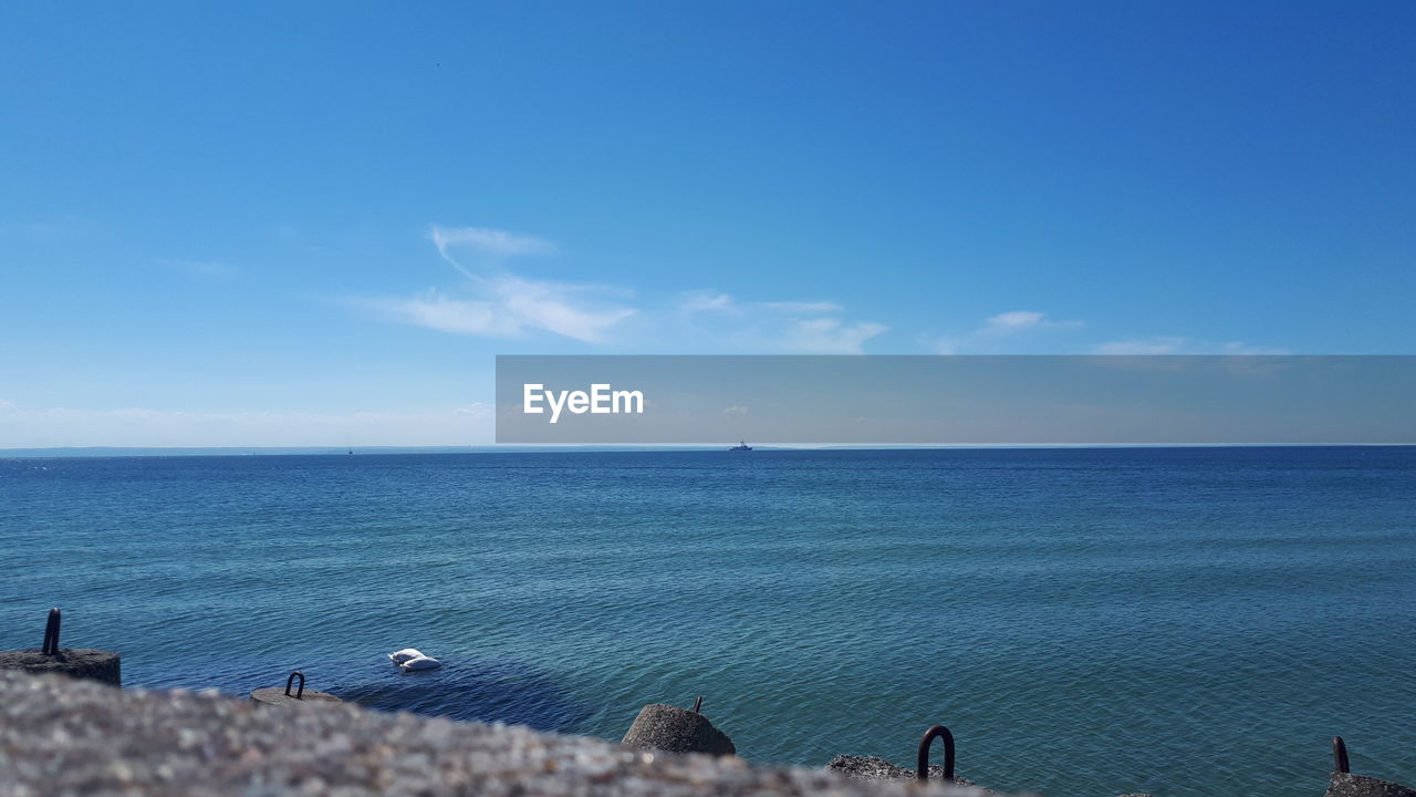 PANORAMIC VIEW OF SEA AGAINST SKY