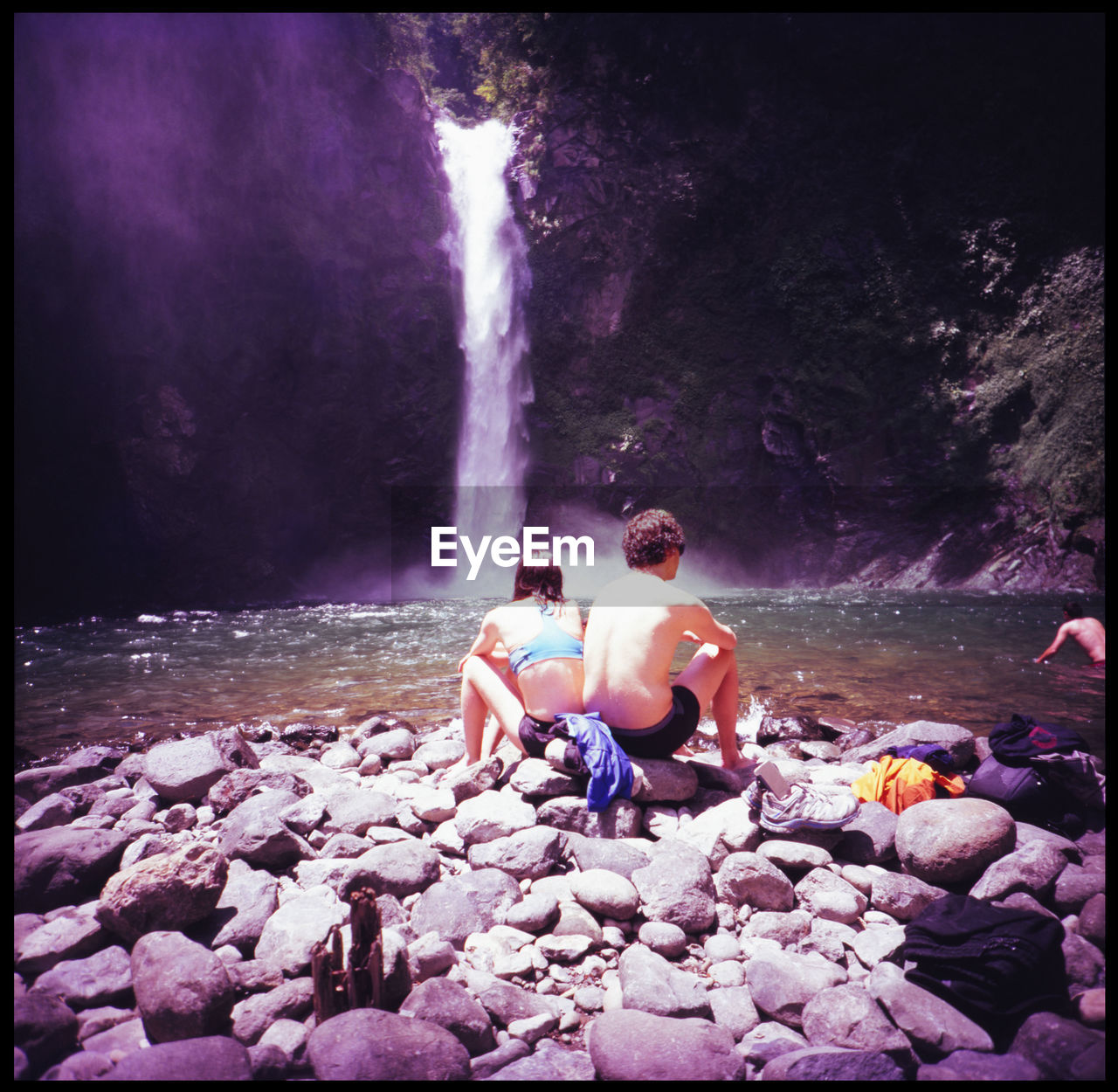 Madonna of Batad 120 Mm Adventure ASIA Backpacking Couple Feet Friends Fuji Girl With Veil Leisure Lomography Madonna Medium Format Nature Outdoors Pilgrims Provia Slide Summer Tappiya Waterfall The Great Outdoors - 2017 EyeEm Awards Travel Waterfall Waterfall In Mountain