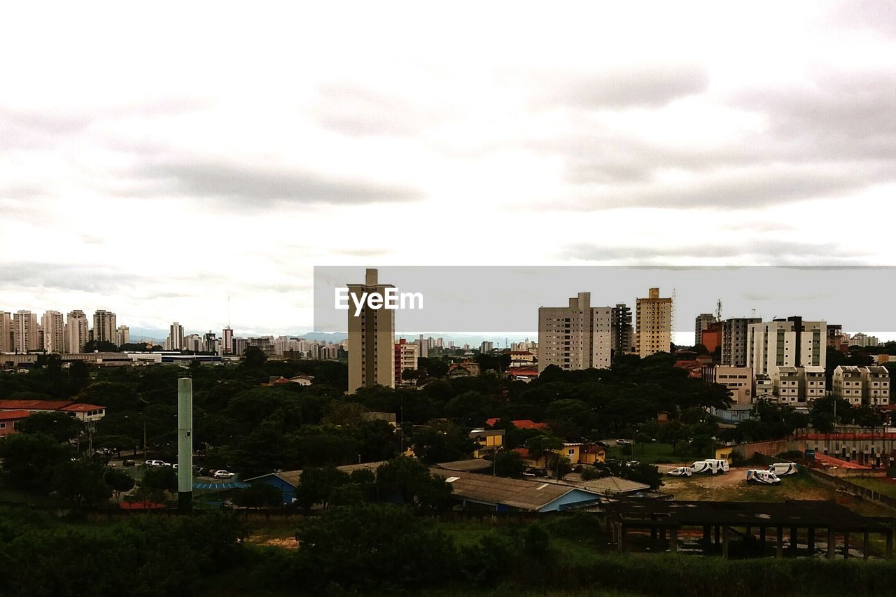 Cityscape against sky