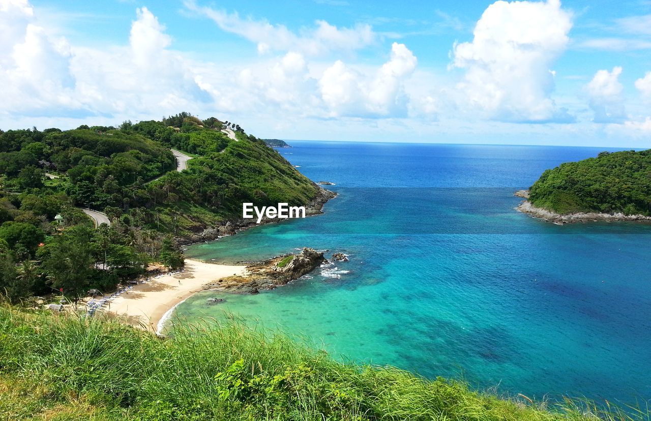 PANORAMIC VIEW OF SEA AGAINST SKY