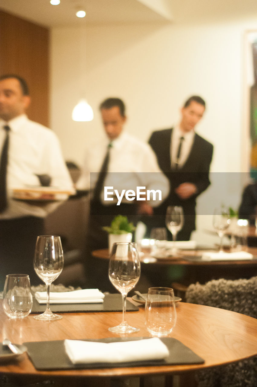 VIEW OF FOOD AND TABLE IN RESTAURANT