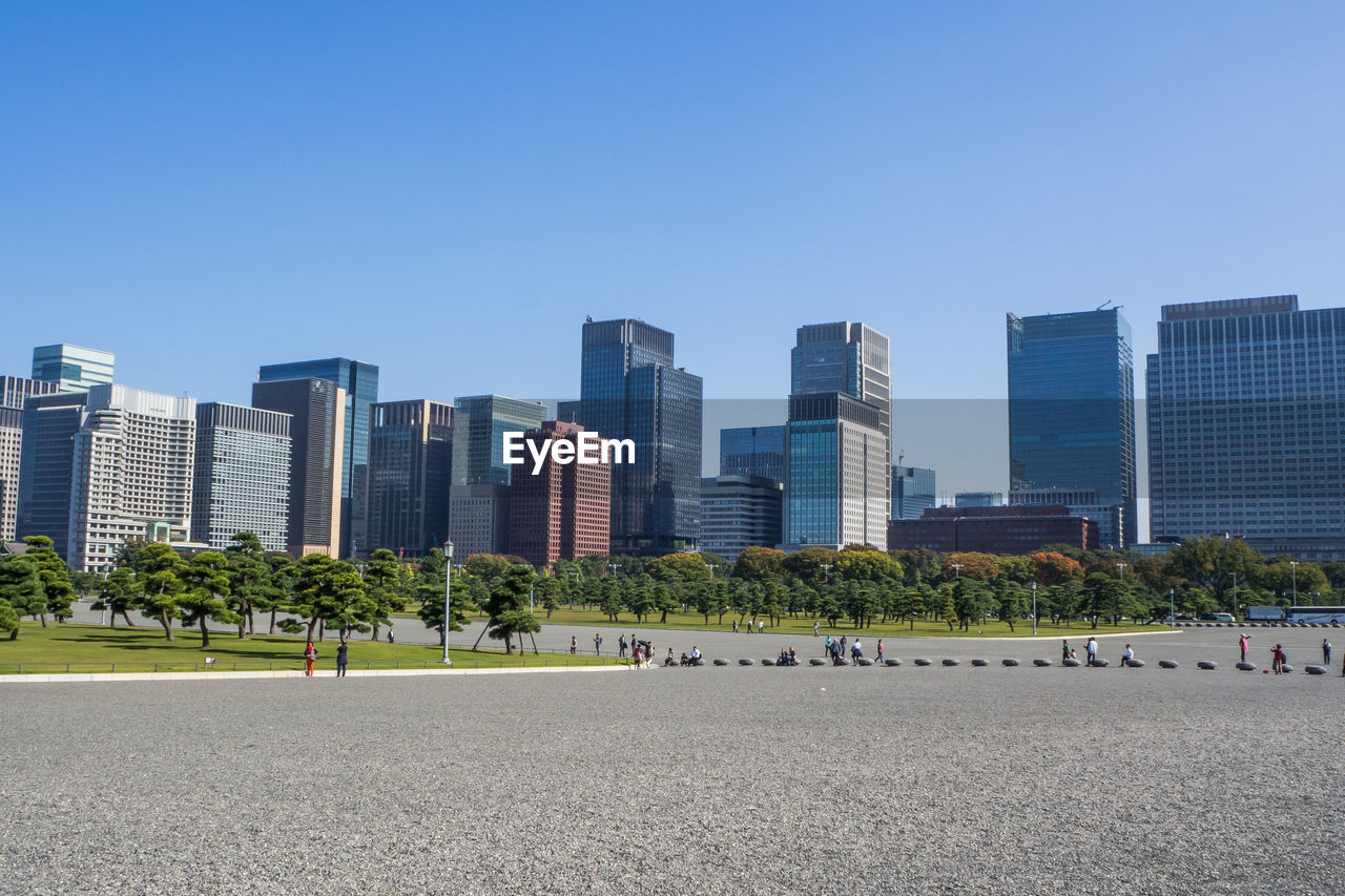 VIEW OF SKYSCRAPERS IN CITY