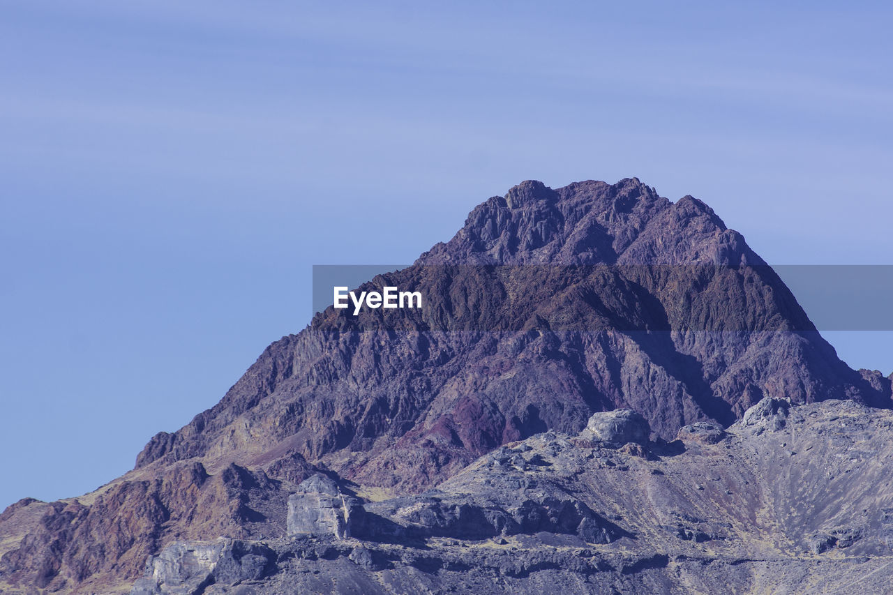 Mountains near the bonneville salt flats in utah. 