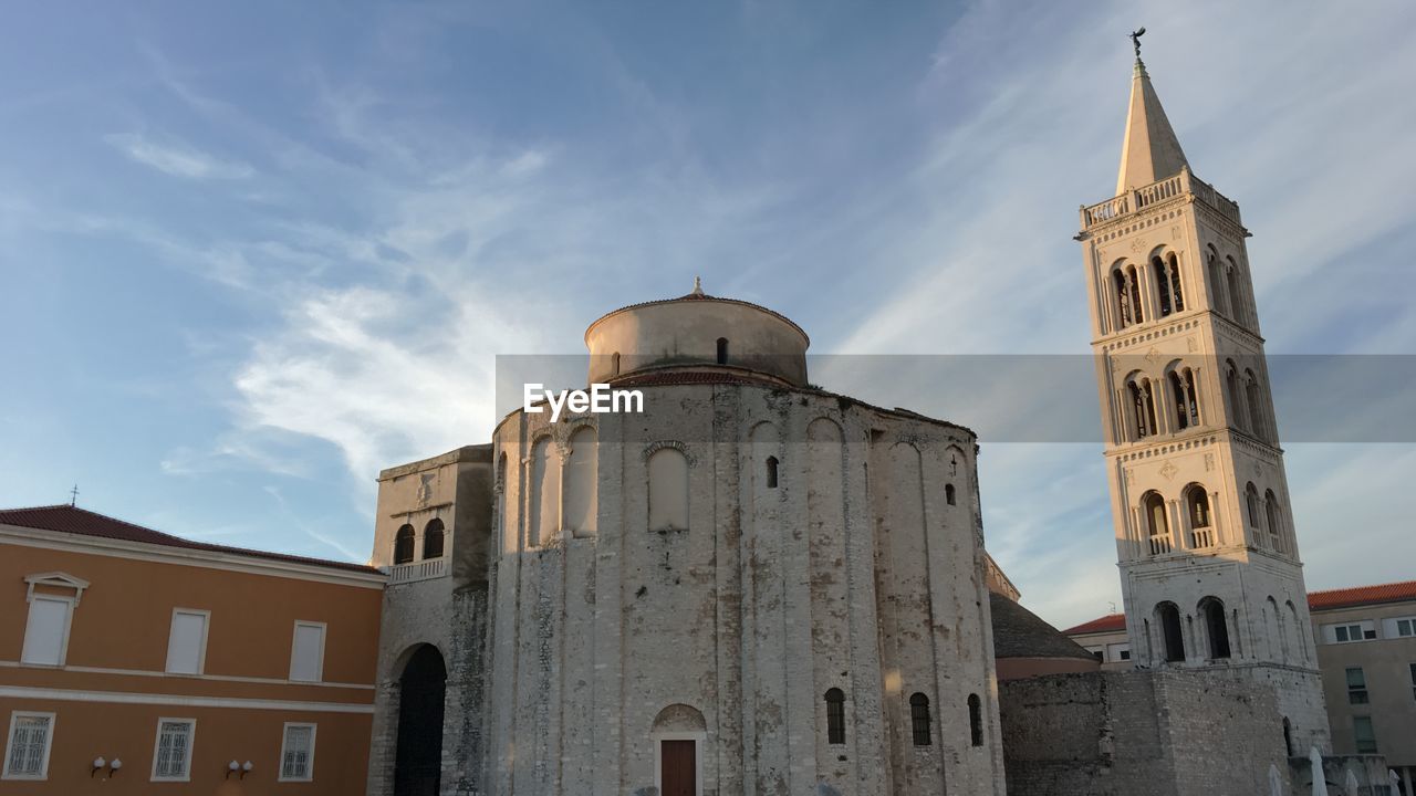 LOW ANGLE VIEW OF CHURCH AGAINST SKY