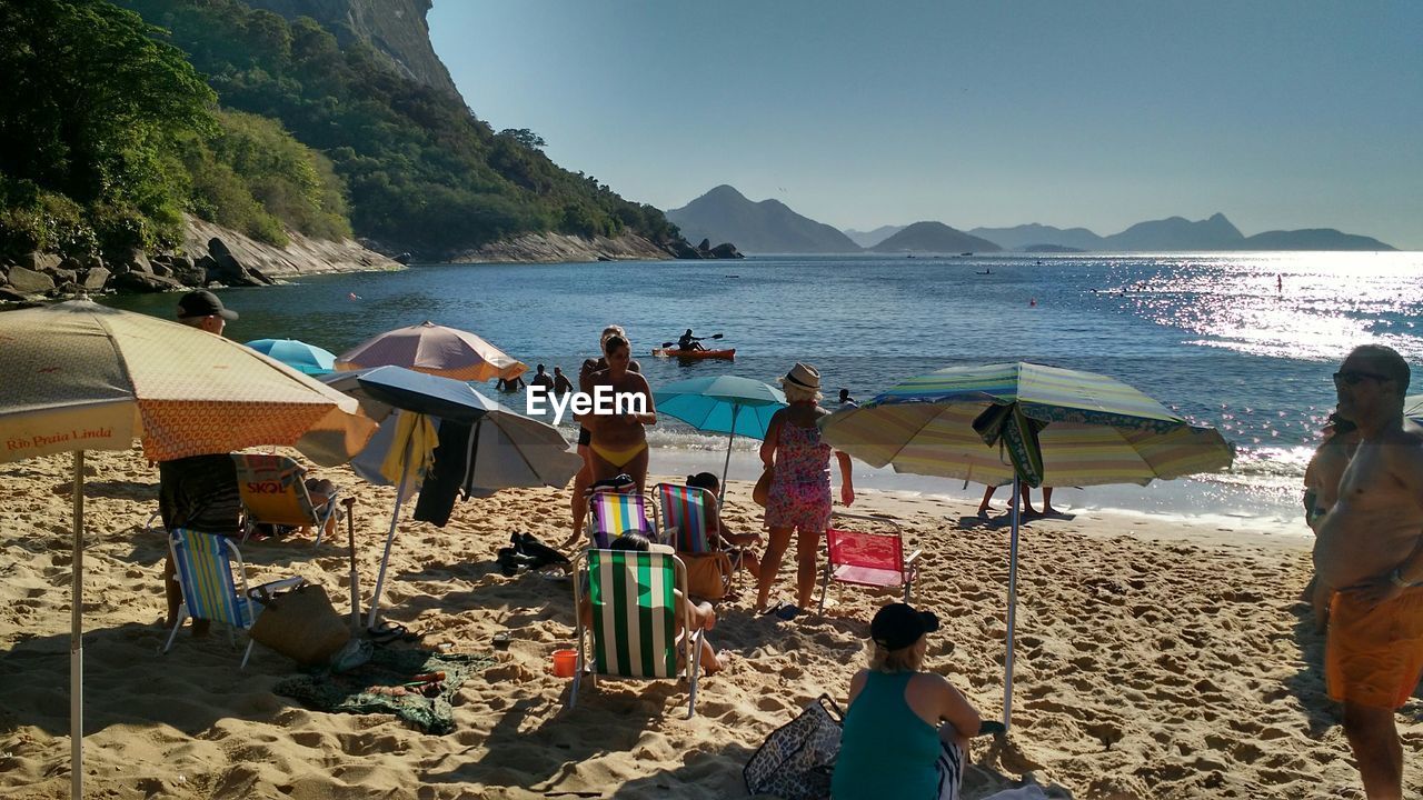 VIEW OF BEACH AGAINST SKY