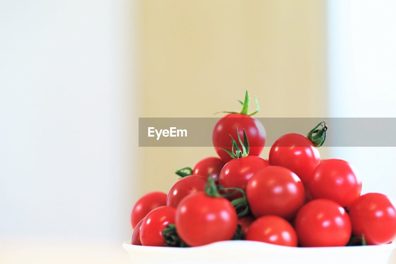 Close-up of red tomatoes