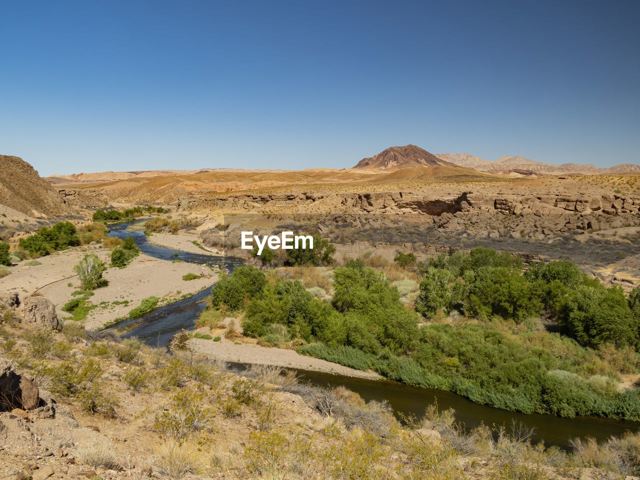 SCENIC VIEW OF LANDSCAPE AGAINST CLEAR SKY