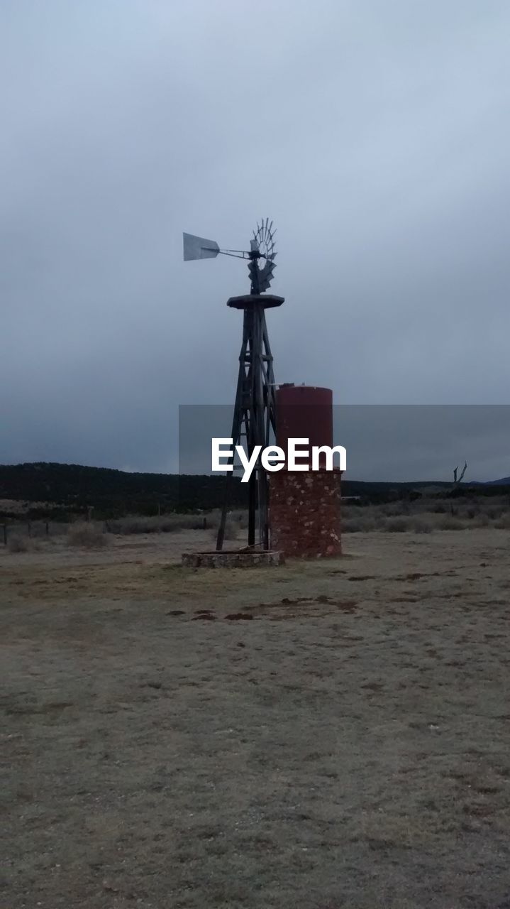 WIND TURBINES ON LANDSCAPE