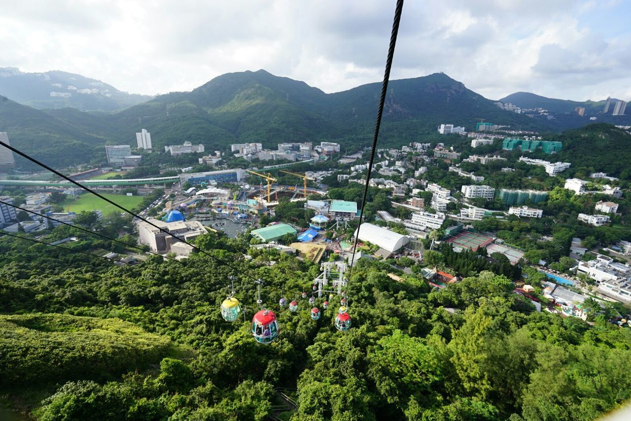 VIEW OF TOWN AGAINST SKY