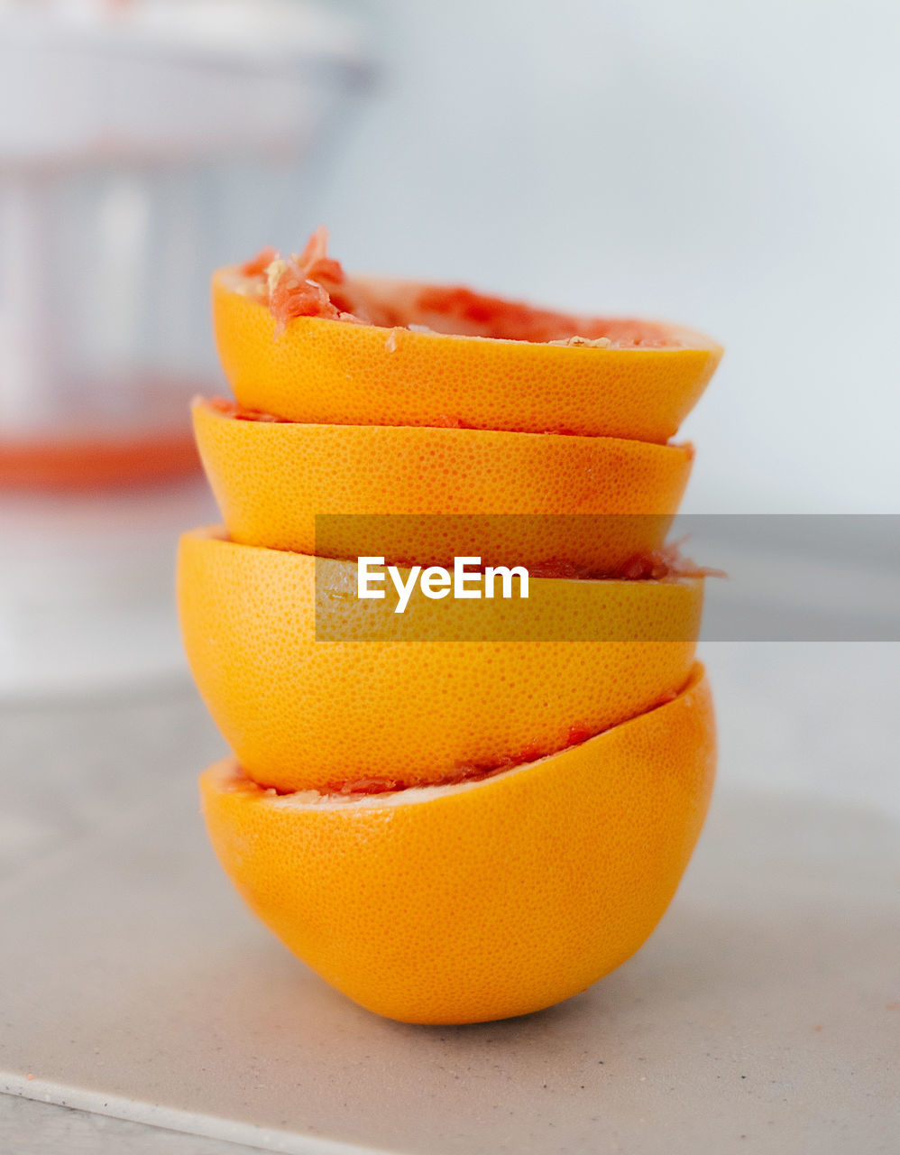 close-up of orange fruit on table