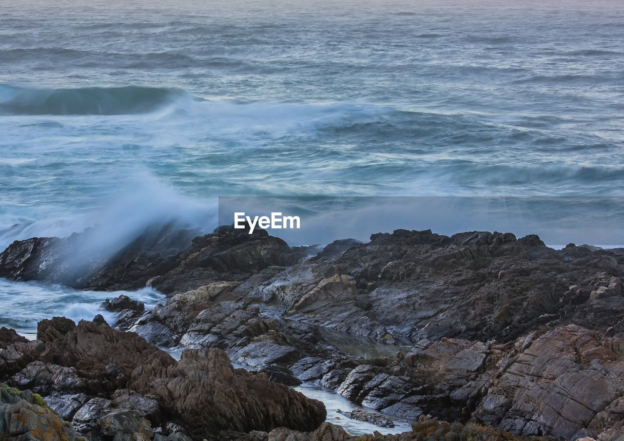 SCENIC VIEW OF SEA WAVES