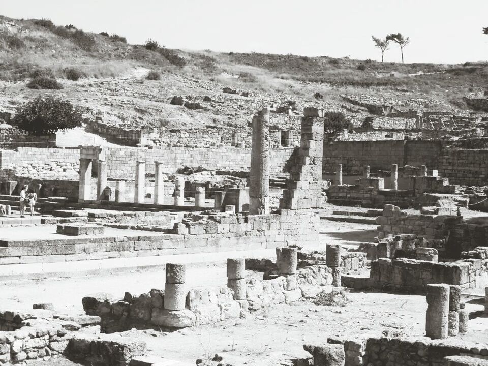 VIEW OF BUILT STRUCTURES