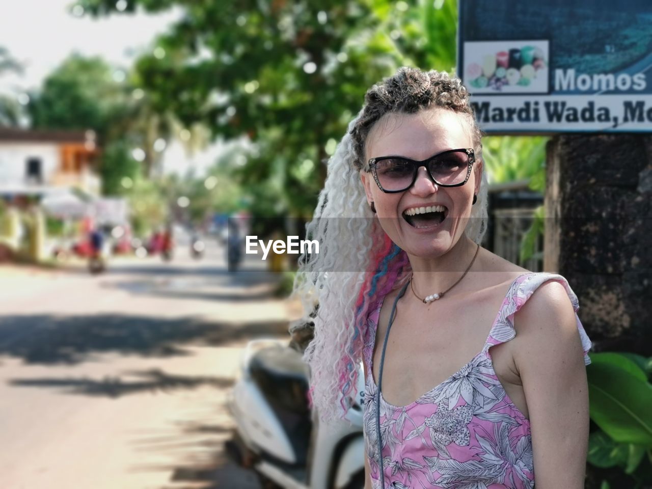 Portrait of a smiling young woman