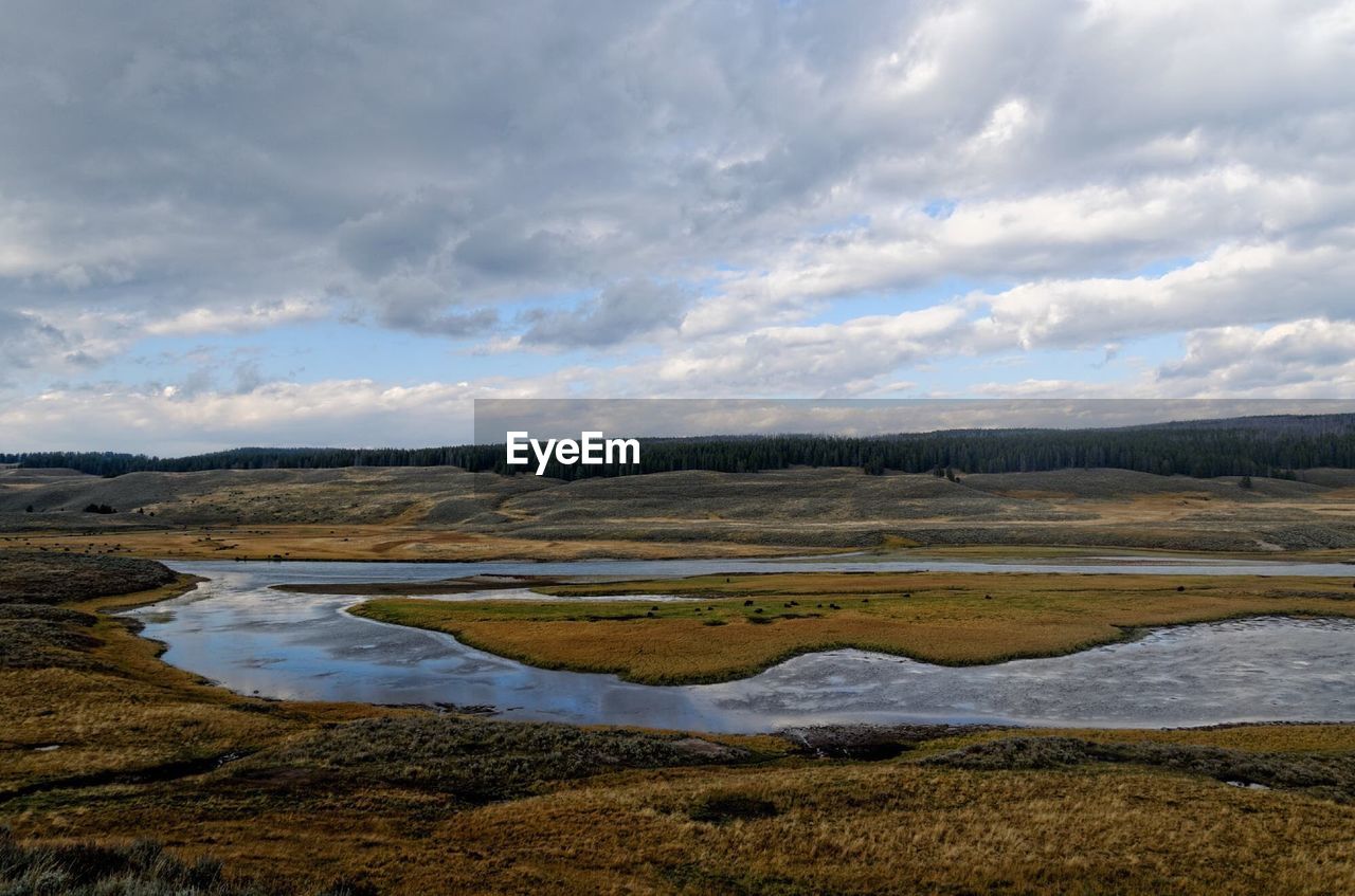 SCENIC VIEW OF LAKE