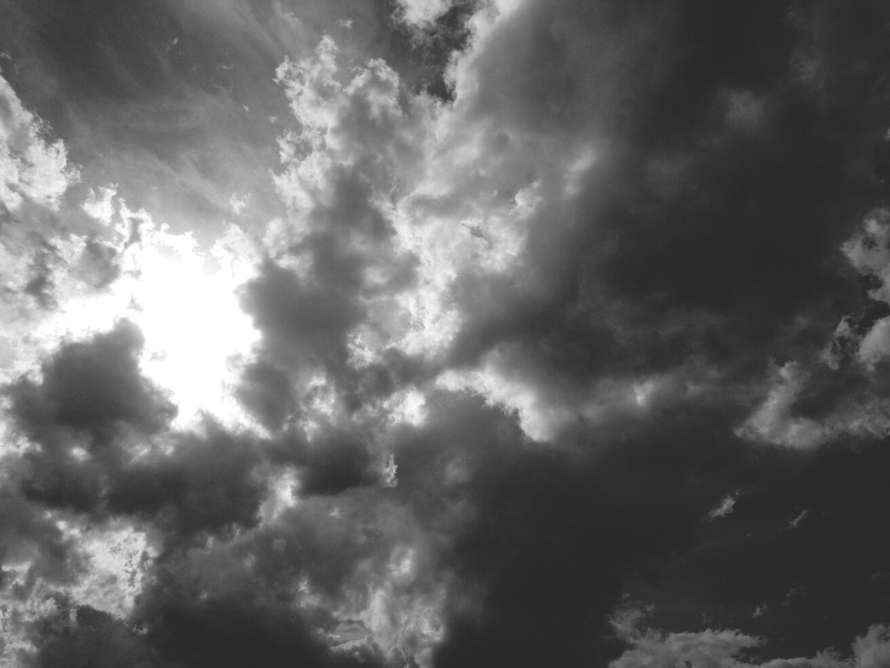 Low angle view of cloudscape