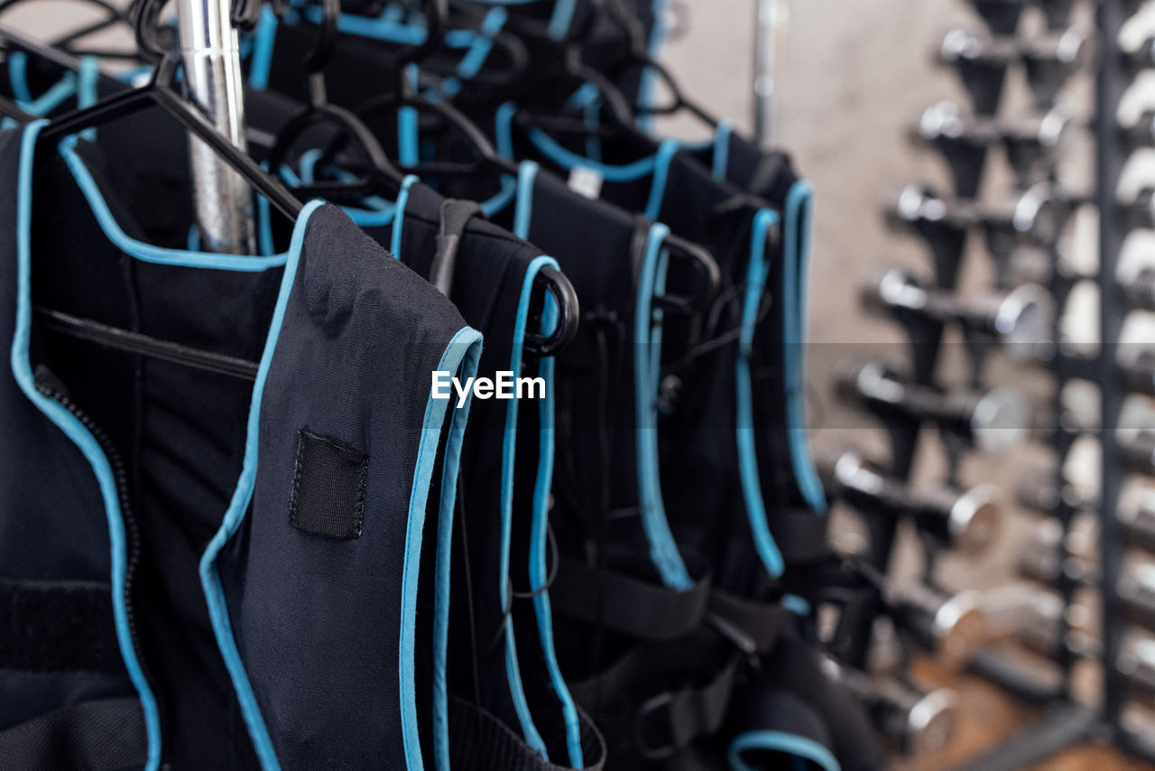 close-up of clothes drying