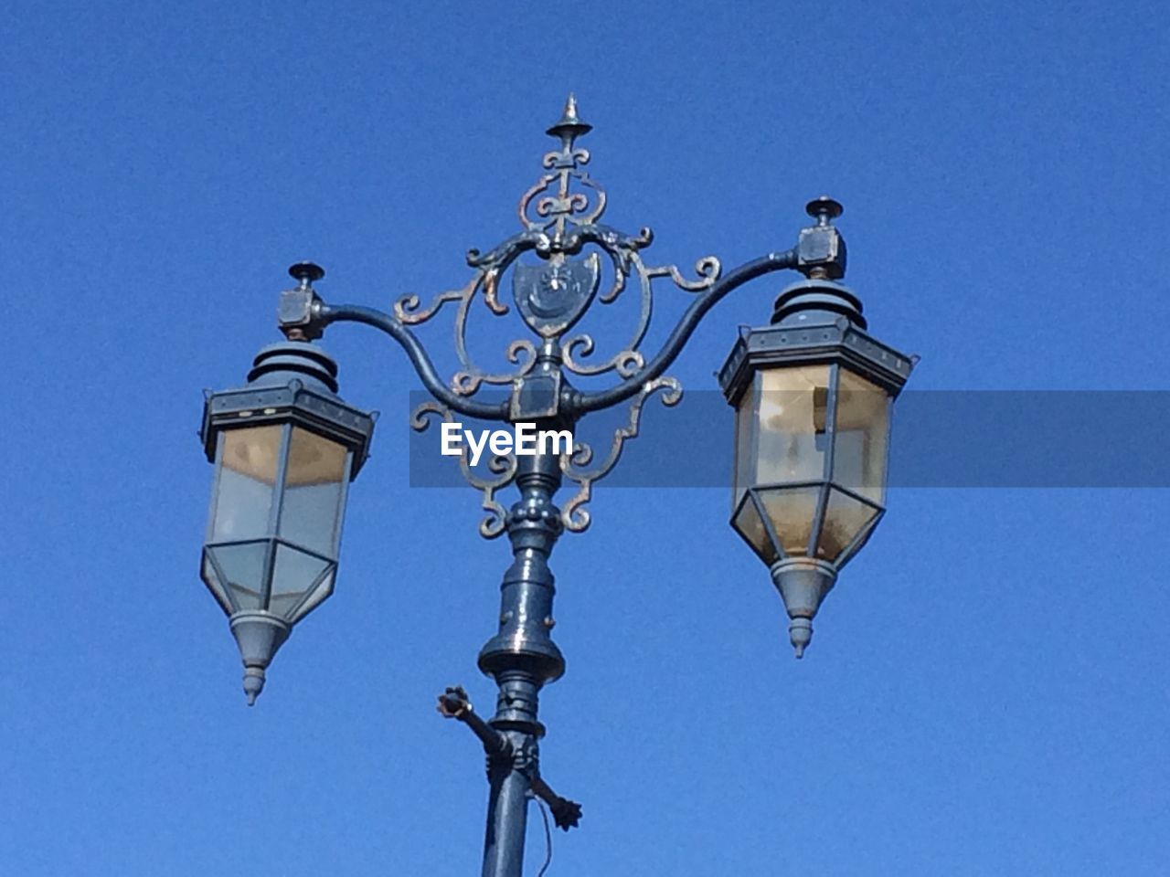 LOW ANGLE VIEW OF STREET LIGHT
