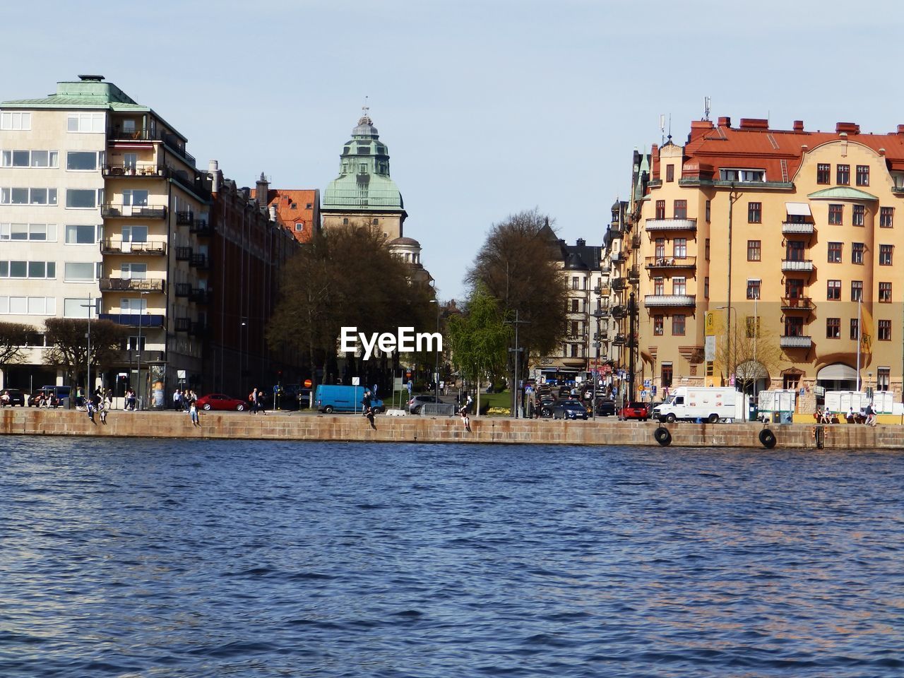 View of buildings in city