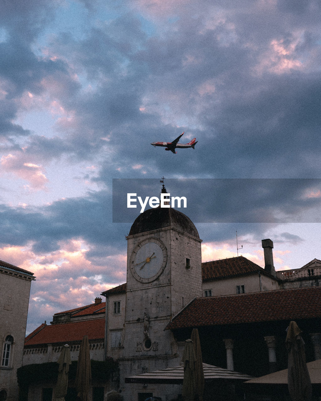 birds flying against sky