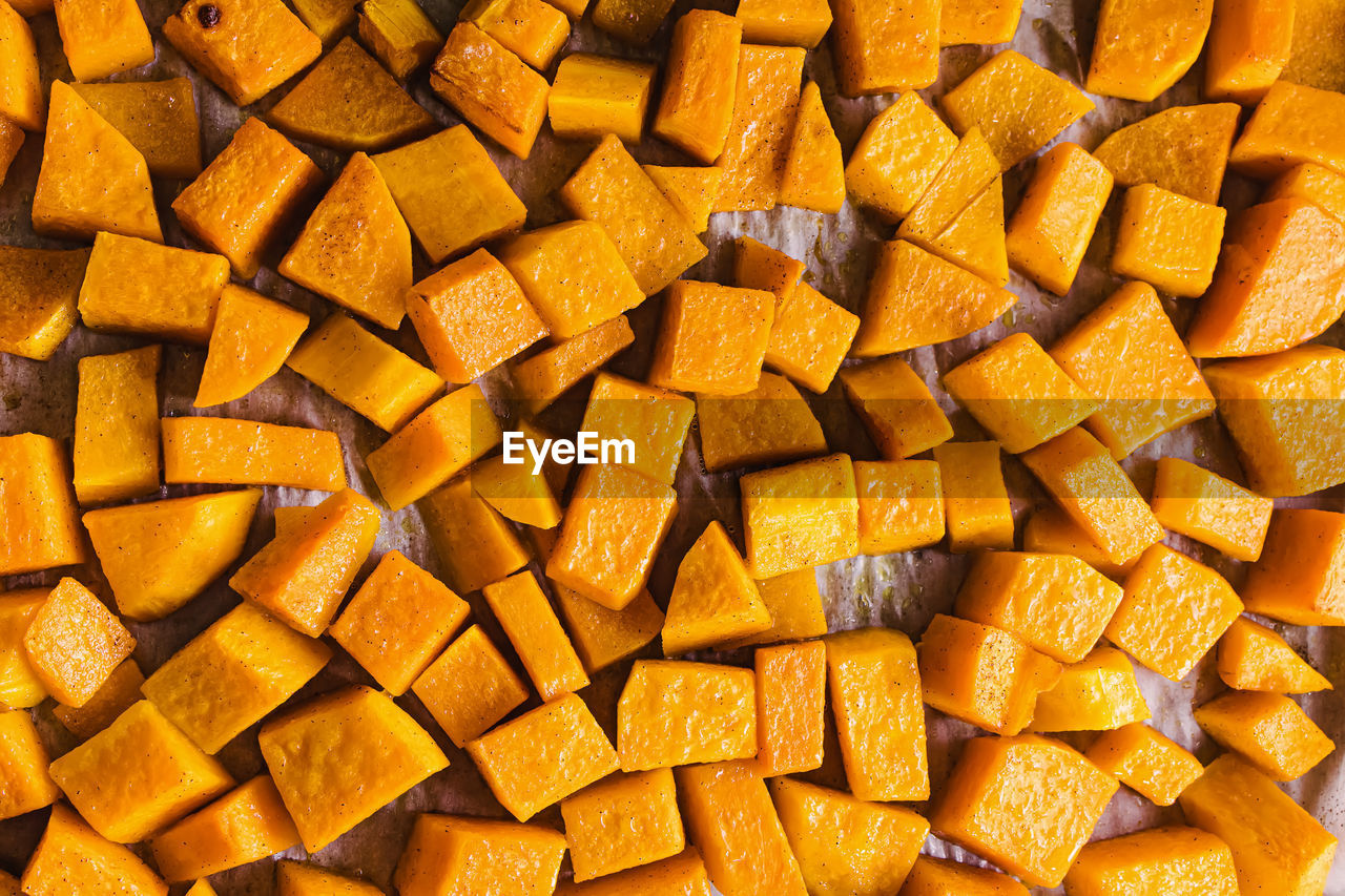 full frame shot of orange