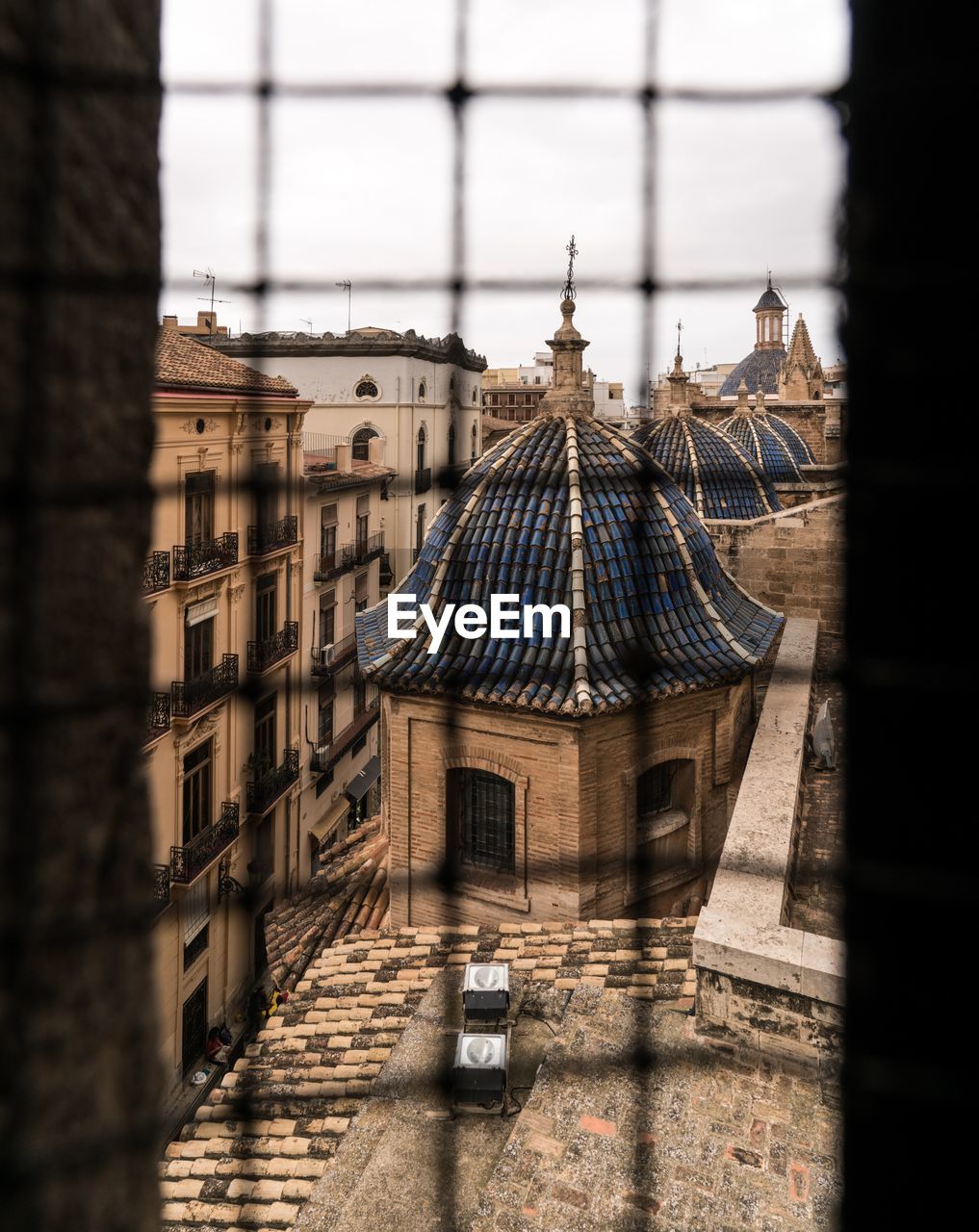 View of cathedral against sky in city