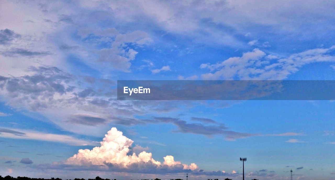 LOW ANGLE VIEW OF SKY AGAINST CLOUDS