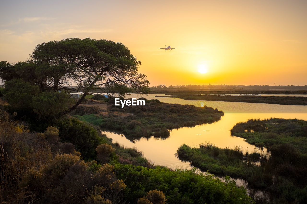 SCENIC VIEW OF SUNSET