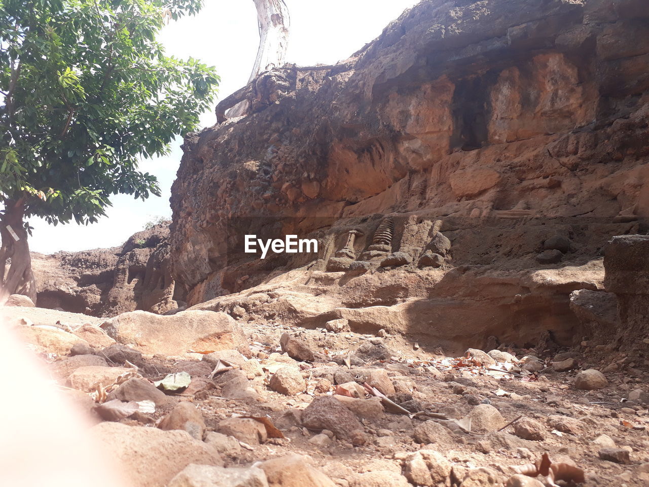 ROCK FORMATIONS ON LAND