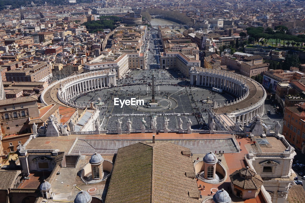 View from st. peter's basilica, vatican city