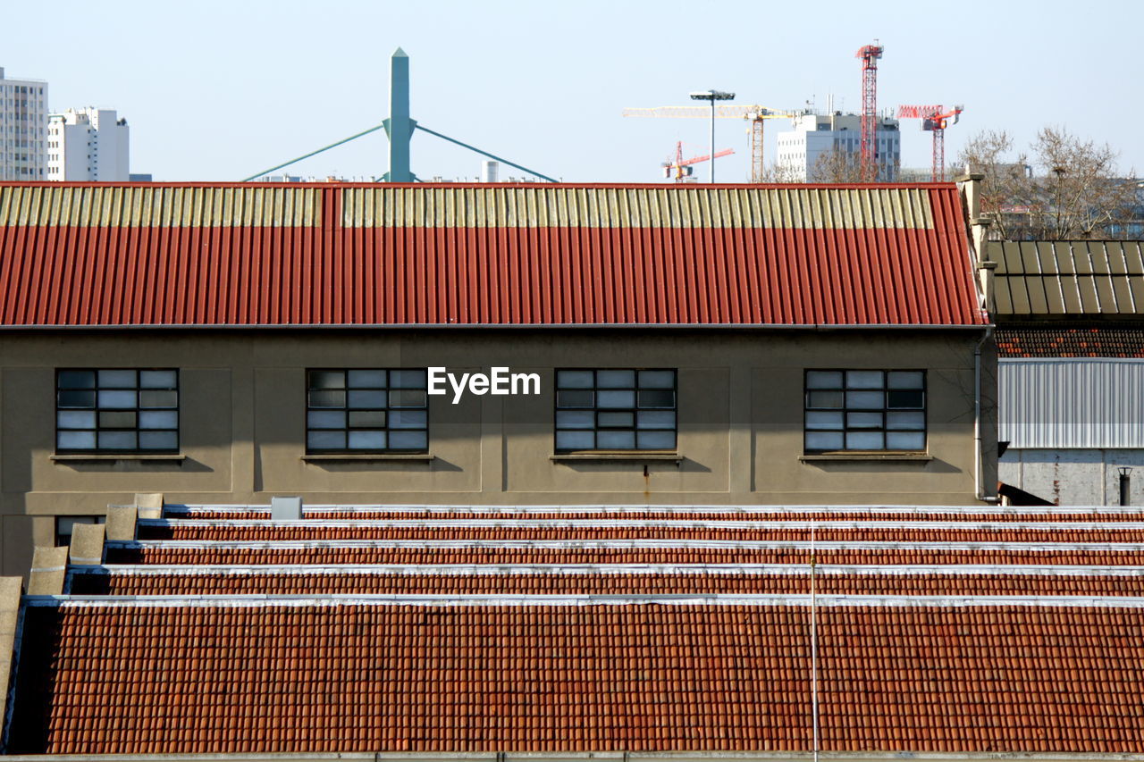 Buildings against sky