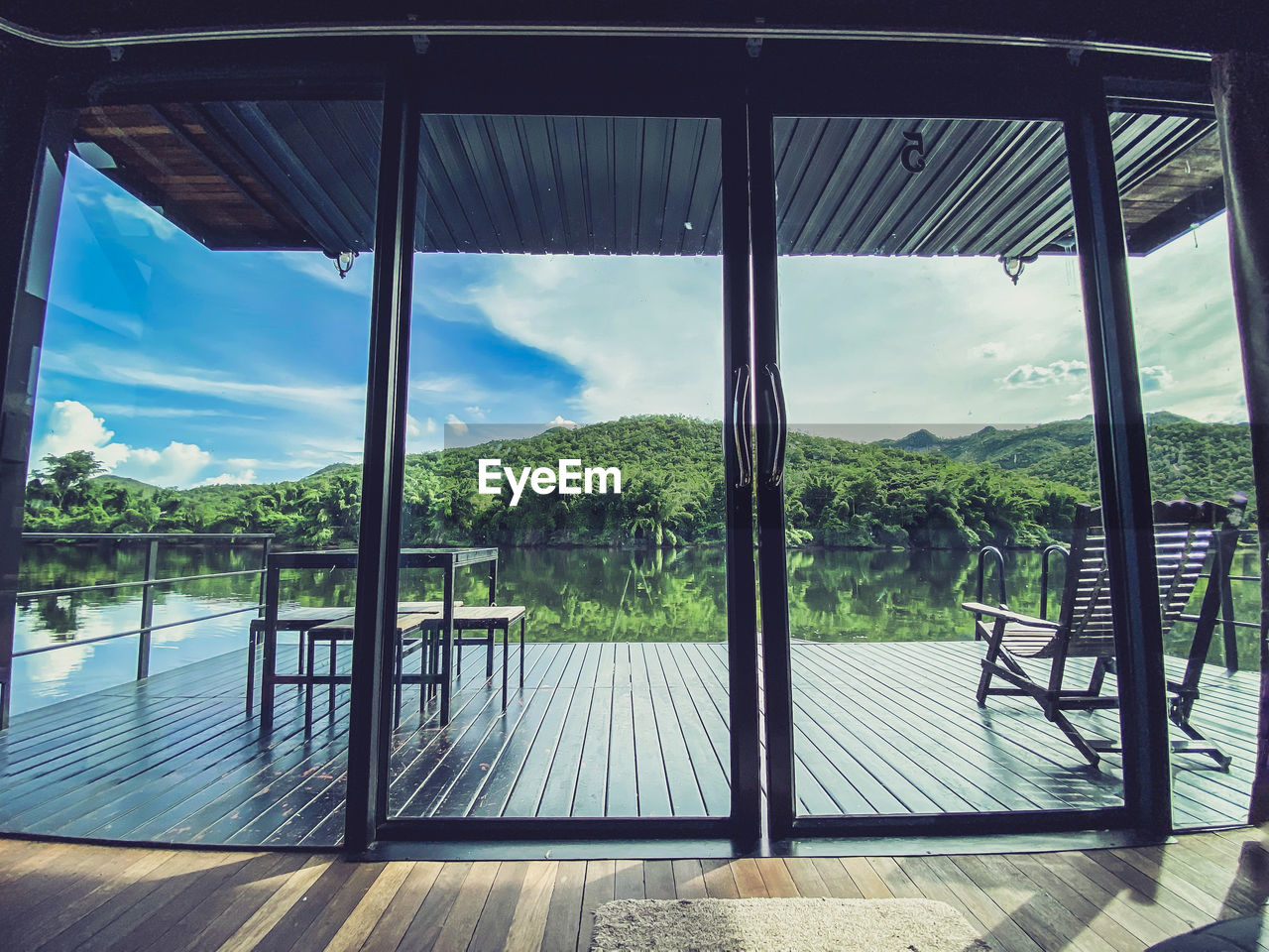 SCENIC VIEW OF SWIMMING POOL AGAINST SKY