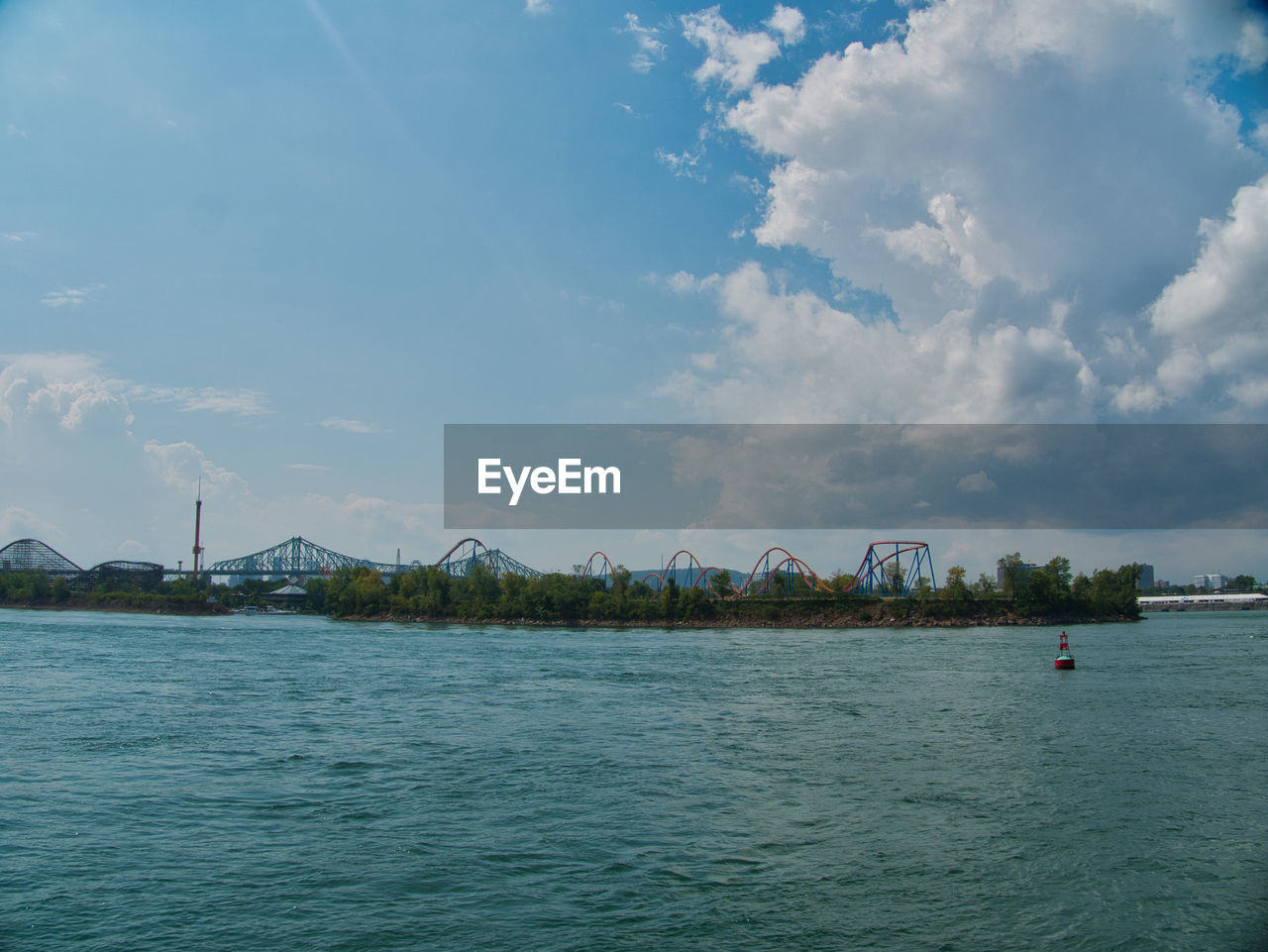 PANORAMIC VIEW OF SEA AGAINST SKY