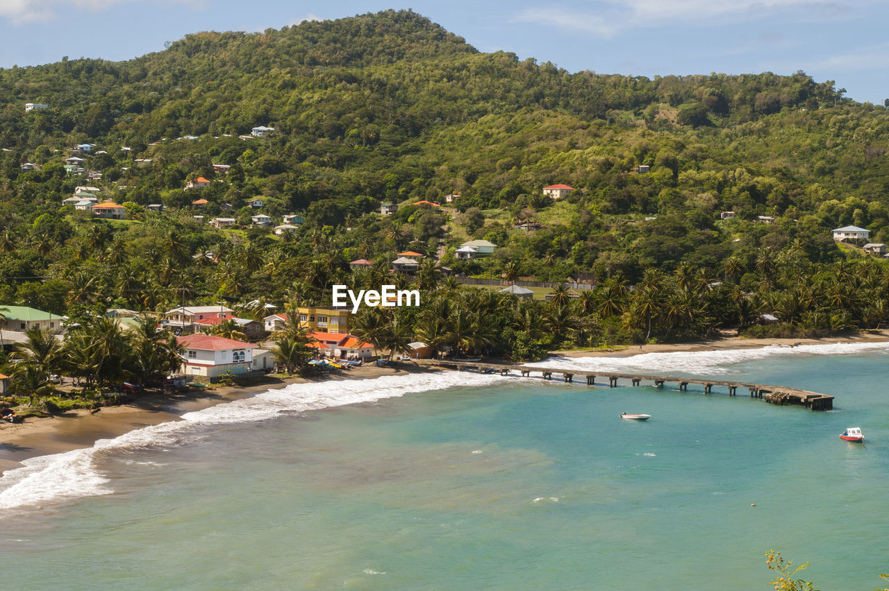 Scenic view of beach