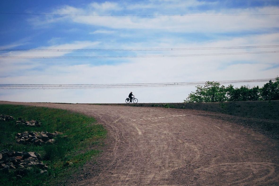 ROAD PASSING THROUGH LANDSCAPE