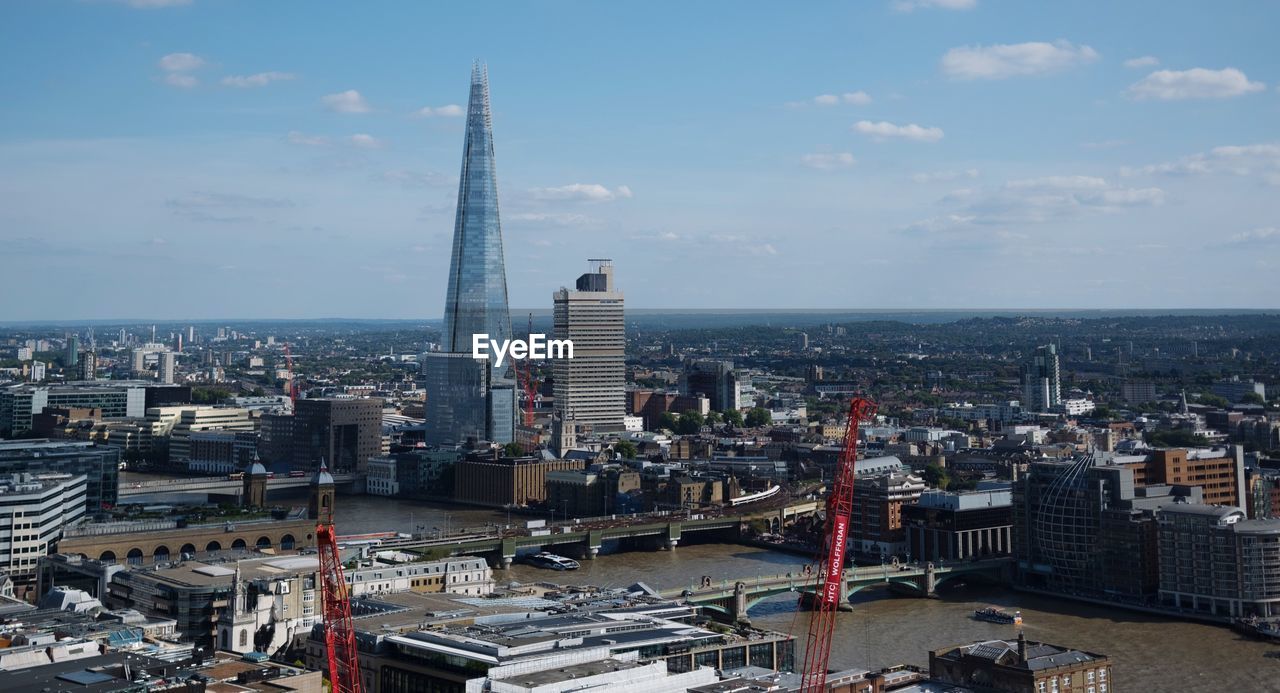 View of cityscape against sky