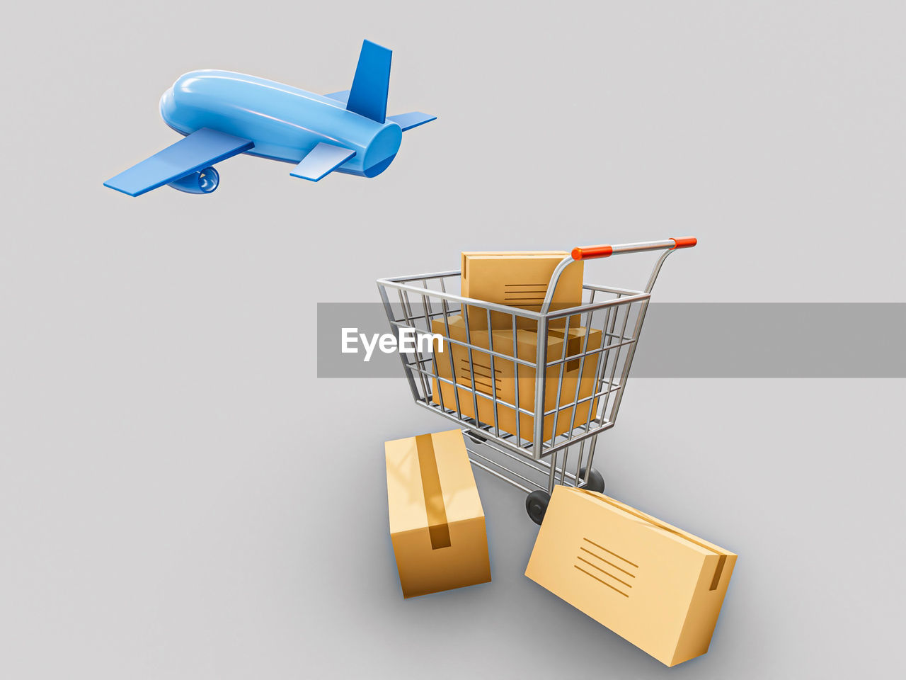 shopping cart, consumerism, shopping, retail, vehicle, no people, studio shot, indoors, container, business, buying, finance, copy space, aircraft