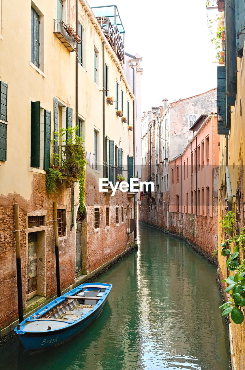 boats in canal