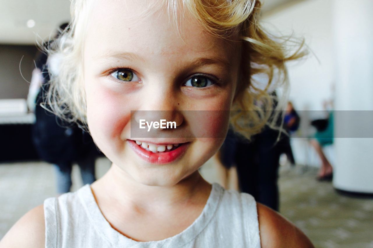 Portrait of happy child