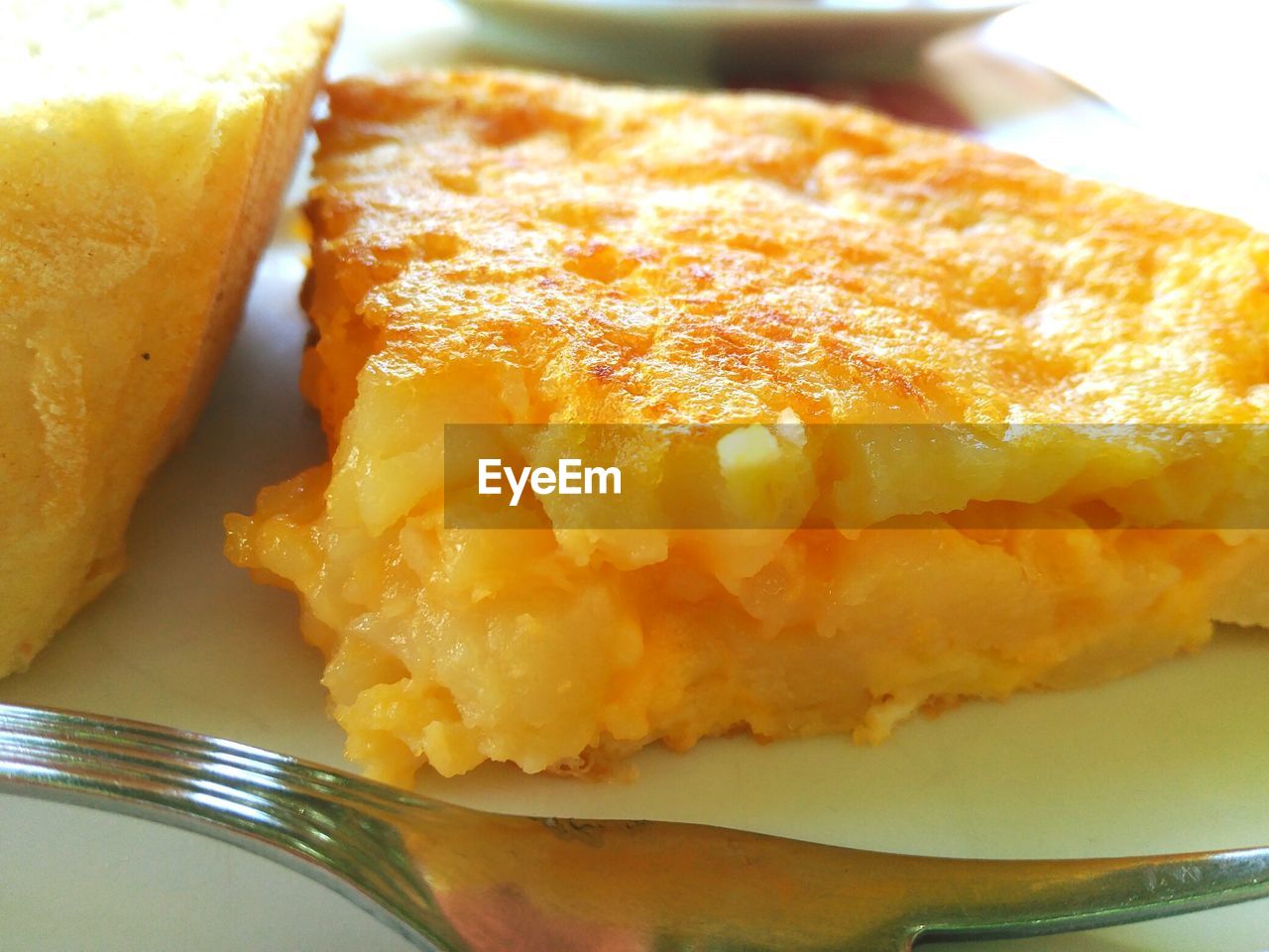 Close-up of dessert in plate