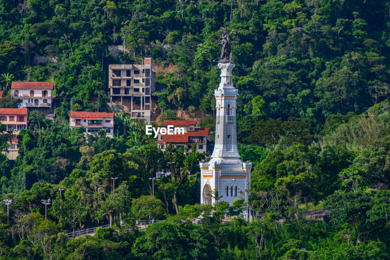 VIEW OF TREES AND BUILDINGS